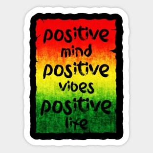 Positive vibes Sticker